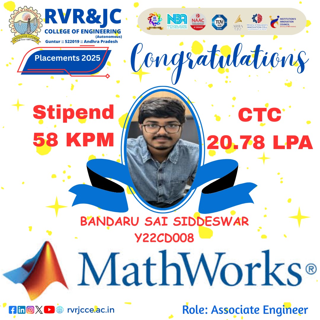 MathWorks Achievement