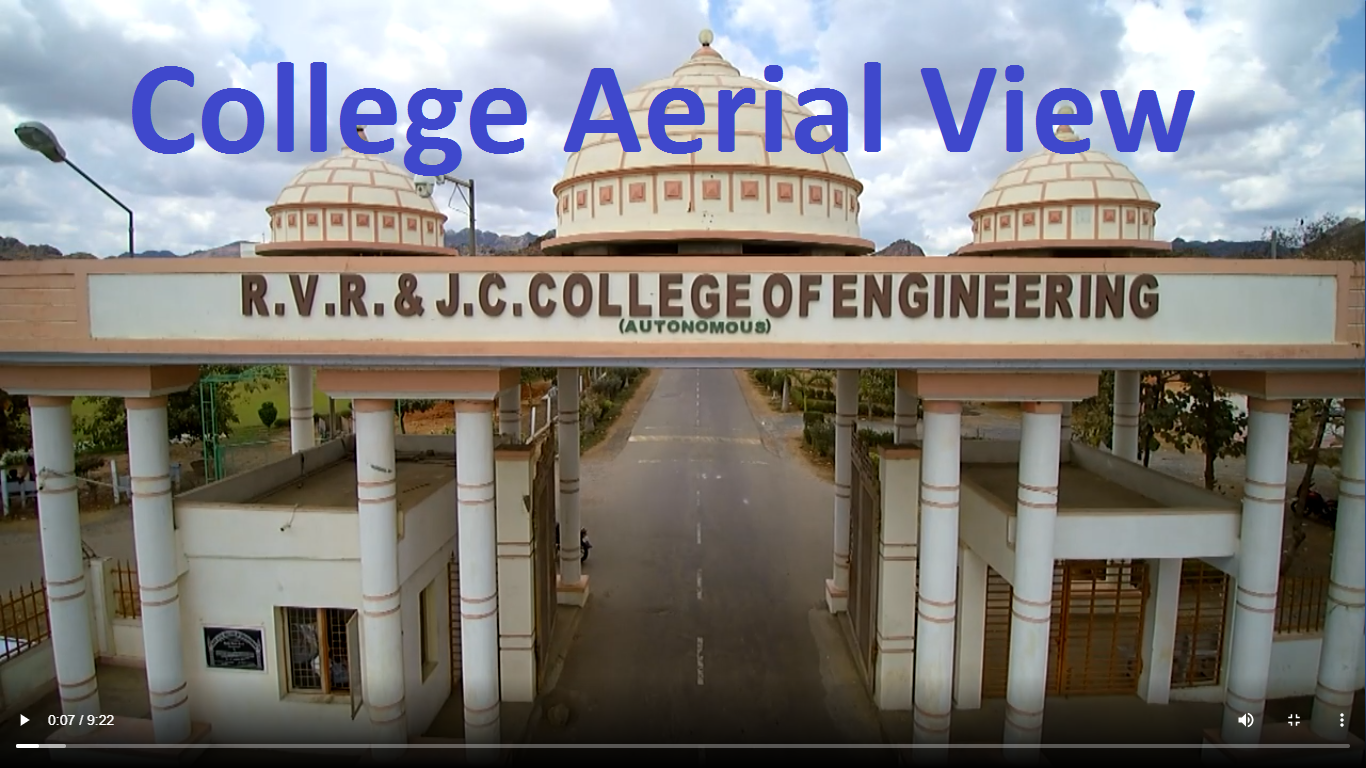 Welcome To Rvr Jc College Of Engg
